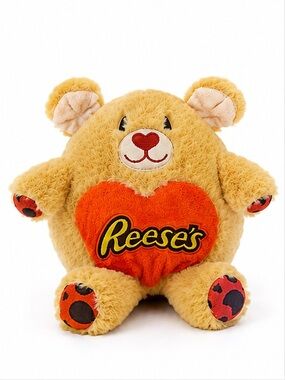 Reese’s Reversible Bear Plush Stuffed Animal Flip Peanut Butter Cup Toy